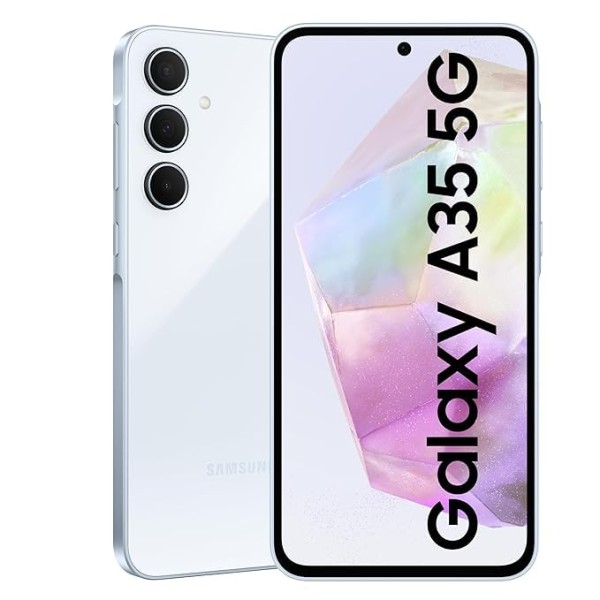 (refurbished) samsung Galaxy A35 5G (Awesome Iceblue, 8GB RAM, 128GB Storage) Without Offer