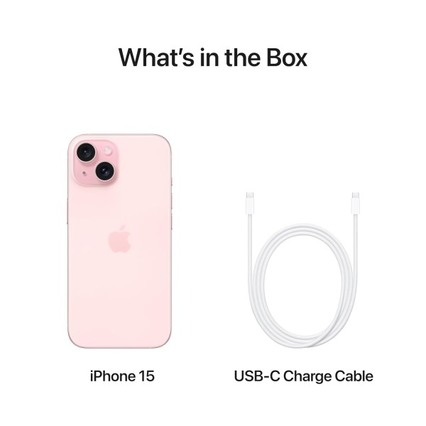 Apple iPhone 15 (256 GB) - Yellow