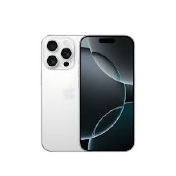 Apple iPhone 16 Pro (White Titanium, 128 GB)