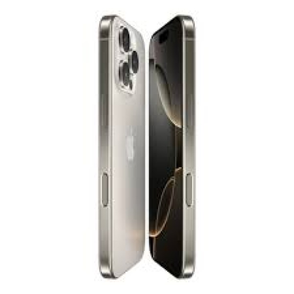 iPhone 16 Pro 128 GB: 5G Mobile Phone with Camera Control, 4K 120 fps Dolby Vision and a Huge Leap in Battery Life. Works with AirPods; Natural Titanium