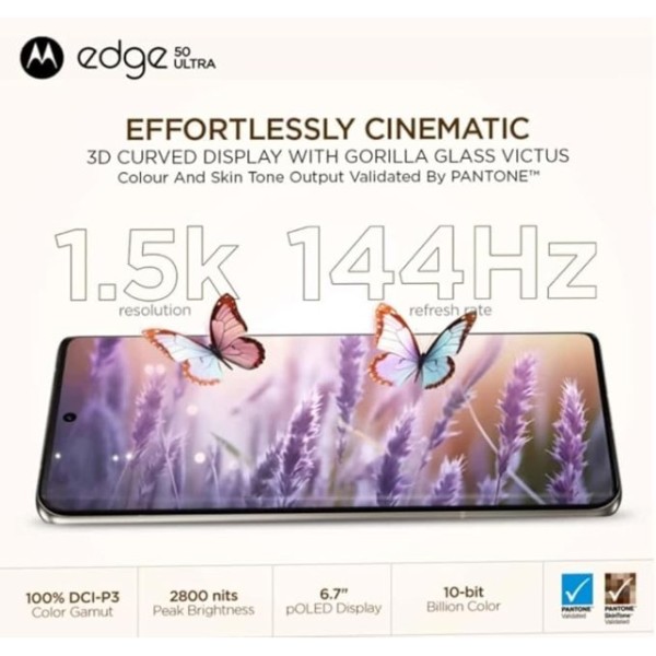 Motorola Edge 50 Ultra 5G (Nordic Wood, 512 GB) (12 GB RAM)