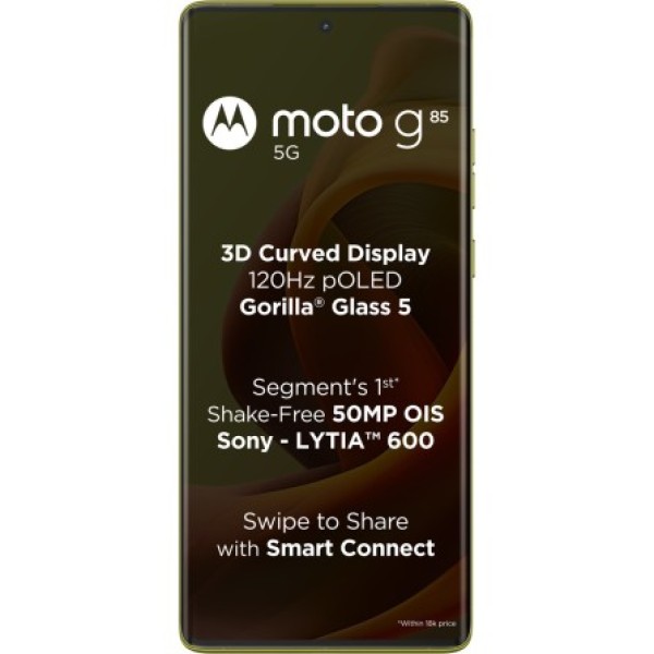 Motorola G85 5G (Olive Green, 128 GB) (8 GB RAM)