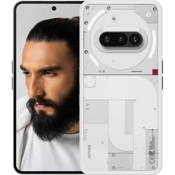 Nothing Phone (3a) 5G (8GB RAM + 128GB Storage) (White)