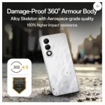 OPPO K13x 5G 6000mAh and 45W SUPERVOOC Charger & AI (Mist White, 128 GB) (6 GB RAM)