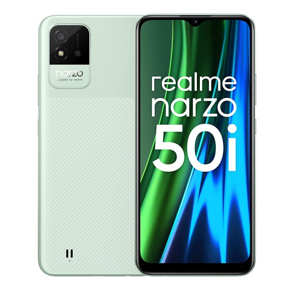 realme narzo 50i (Mint Green, 4GB RAM+64GB Storage) Octa Core Processor
