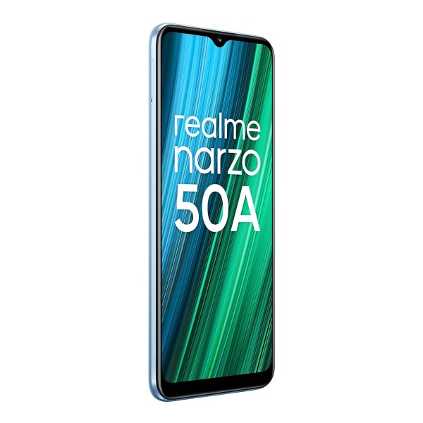 realme narzo 50A (Oxygen Blue , 4GB RAM + 128 GB Storage) Helio G85 Processor