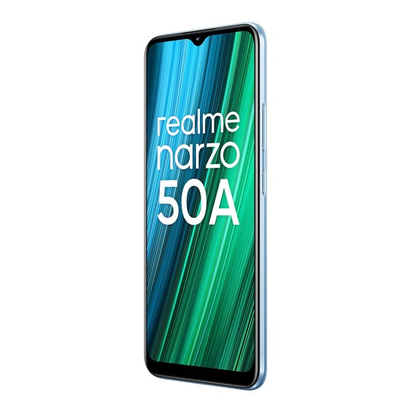 realme narzo 50A (Oxygen Blue , 4GB RAM + 128 GB Storage) Helio G85 Processor