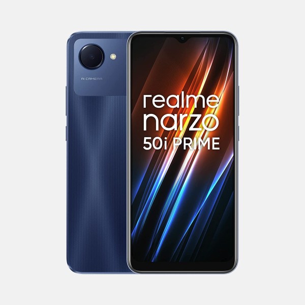 realme narzo 50i Prime (Dark Blue 4GB RAM+64GB Storage) Octa-core Processor (refurbished)