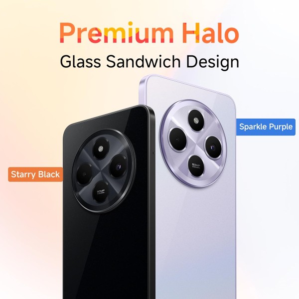 Redmi A4 5G (Sparkle Purple, 6GB RAM, 128GB Storage) | Global Debut SD 4s Gen 2 | Segment Largest 6.88in 120Hz | 50MP Dual Camera | 18W Fast Charging