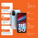 Redmi Note 11T 5G (Stardust White, 8GB RAM, 128GB ROM) (Seal Pack)