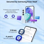 Samsung Galaxy A55 5G (Awesome Iceblue, 8GB RAM, 128GB Storage)