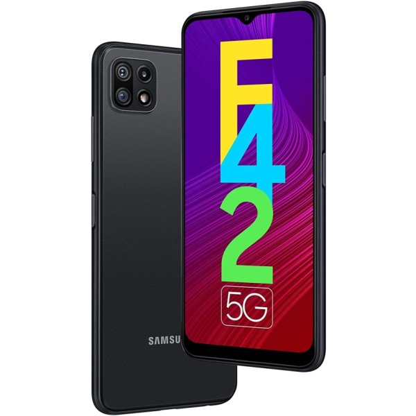 Samsung Galaxy F42 5G (Matte Black, 128GB, 8GB RAM)