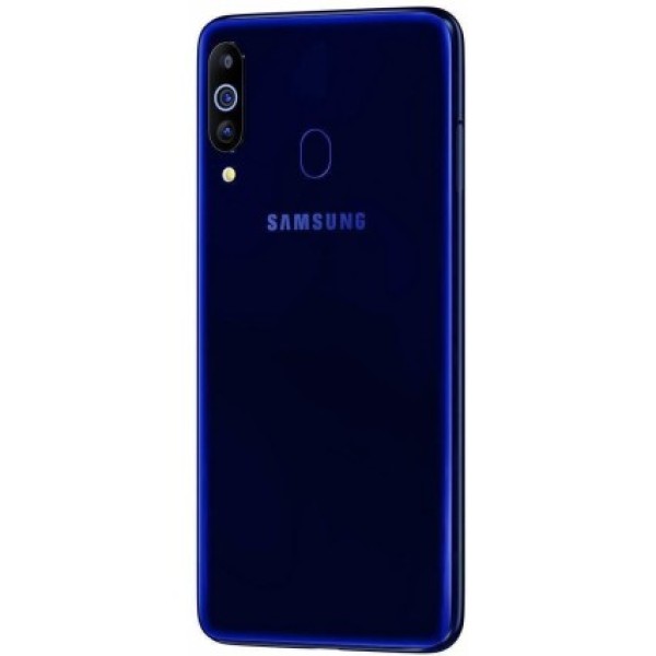 Samsung Galaxy M40 (Midnight Blue, 8GB RAM, 128GB Storage) refurbished