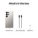 Samsung Galaxy S25 Ultra 5G AI Smartphone (Titanium Gray, 12GB RAM, 256GB Storage)