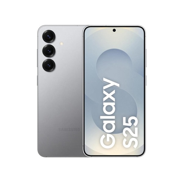 Samsung Galaxy S25 5G Smartphone with Galaxy AI Silver Shadow, 12GB RAM, 256GB Storage
