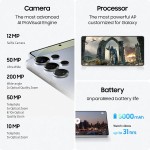 Samsung Galaxy S25 Ultra 5G AI Smartphone (Titanium Silverblue, 12GB RAM, 256GB Storage)