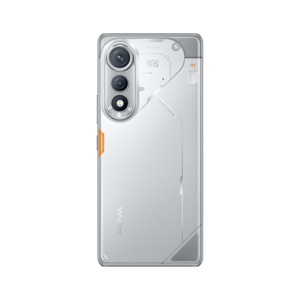 TECNO POVA Curve 5G (8GB+128GB), 144Hz AMOLED, Slimmest 7.45mm Curve with 5500mAh Battery, Segment's 1st AI