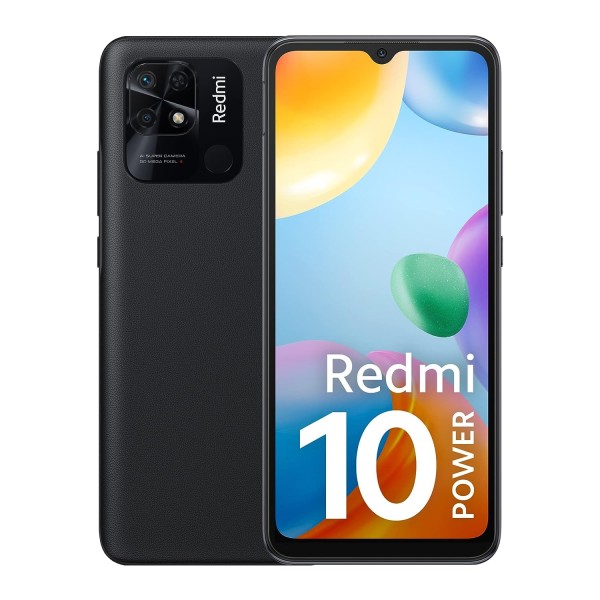 Xiaomi Redmi 10 Power (Power Black, 8GB RAM, 128GB Storage) refurbished