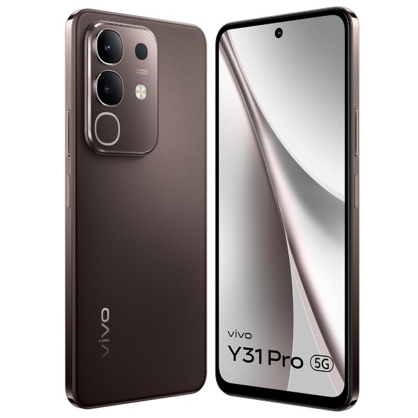 vivo Y31 Pro 5G (Mocha Brown, 8GB RAM, 256GB Storage) with No Cost EMI/Additional Exchange Offers
