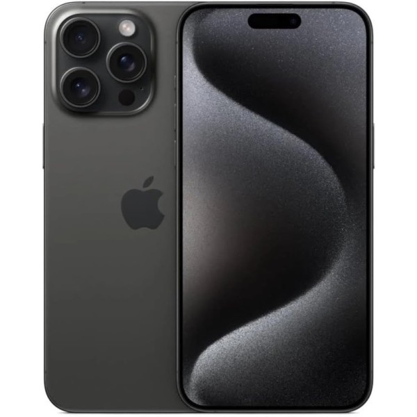 Apple iPhone 15 Pro Max, 256GB, Black Titanium -