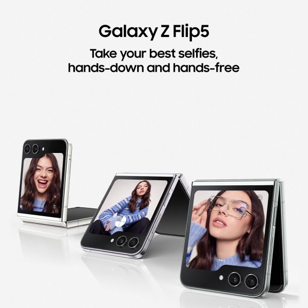 Samsung Galaxy Z Flip5 5G AI Smartphone (Mint, 8GB RAM, 256GB Storage)