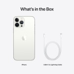 Apple iPhone 13 Pro Max (Silver, 256 GB) (refurbished)