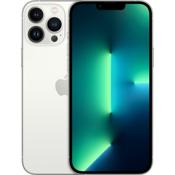 Apple iPhone 13 Pro Max (Silver, 256 GB) (refurbished)