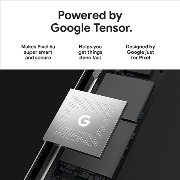 Google Pixel 6a 5G (Chalk, 6GB RAM, 128GB Storage) refurbished