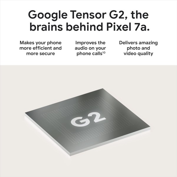 Google Pixel 7a 5G (Sea, 8GB RAM, 128GB Storage) (refurbished)