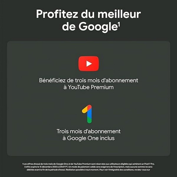Google Pixel 7 Pro (Obsidian, 128 GB) (12 GB RAM) (refurbished)