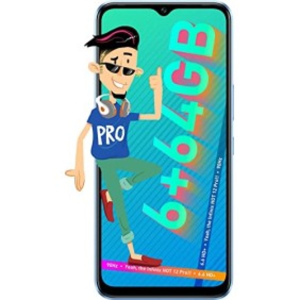 Infinix Hot 12 Pro (Electric Blue, 6GB RAM 64GB Storage) refurbished