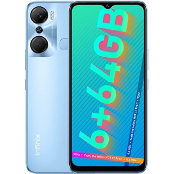 Infinix Hot 12 Pro (Electric Blue, 6GB RAM 64GB Storage) refurbished