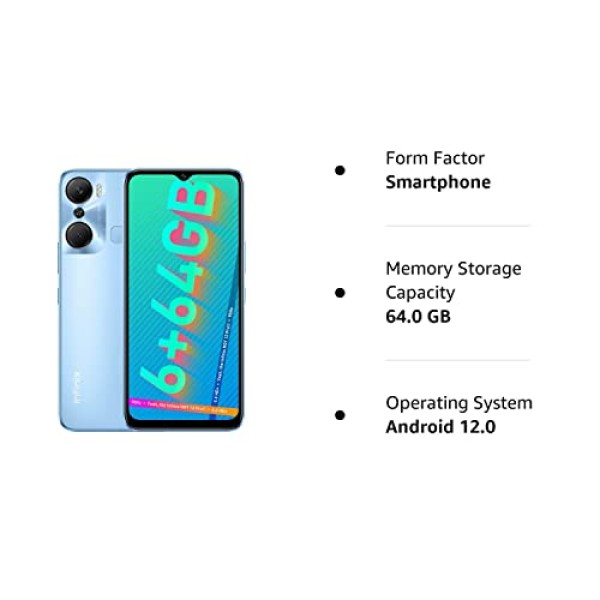 Infinix Hot 12 Pro (Electric Blue, 6GB RAM 64GB Storage) refurbished