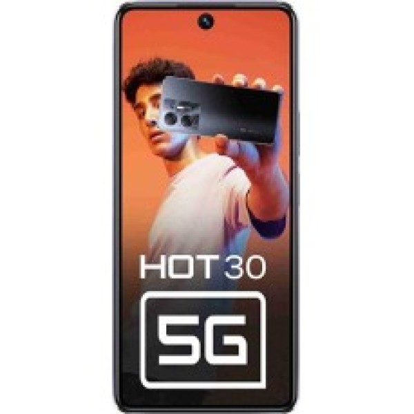 Infinix HOT 30 5G Knight Black 8GB RAM 128 GB Storage refurbished