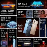 Infinix Note 12 (Force Black, 4GB RAM 64GB RAM) refurbished