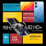 Infinix HOT 20 Play (Luna Blue, 64 GB) (4 GB RAM) refurbished