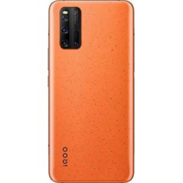 iQOO 3 (Volcano Orange, 8GB RAM, 256GB Storage) refurbished