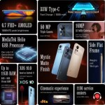 Infinix Note 12 6GB RAM 128GB Storage Jewel Blue refurbished