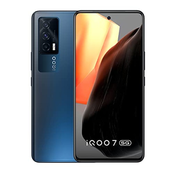 iQOO 7 5G (Storm Black, 8GB RAM, 256GB Storage) refurbished