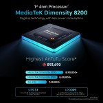 IQOO Neo 7 5G (Interstellar Black, 256 GB) (12 GB RAM) refurbished