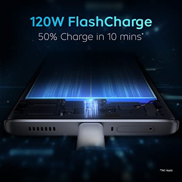 iQOO Neo 7 5G (Interstellar Black, 8GB RAM, 128GB Storage) refurbished