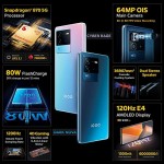 IQOO Neo 6 5G (Cyber Rage, 8GB RAM, 128GB Storage) refurbished