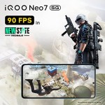 iQOO Neo 7 5G (Interstellar Black, 8GB RAM, 128GB Storage) refurbished