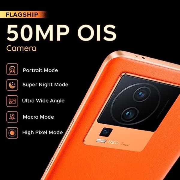 iQOO Neo 7 Pro 5G (Fearless Flame, 12Gb Ram, 256Gb Storage) refurbished