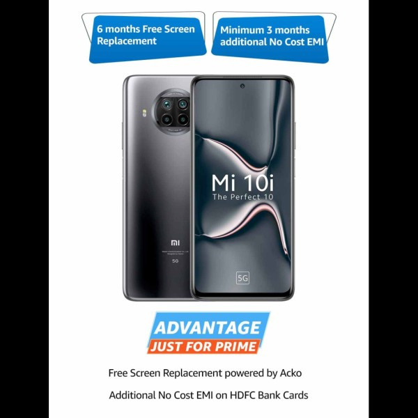 Mi 10i Atlantic Blue, 128GB 8GB RAM refurbished
