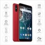 Mi A2 (Red, 128 GB, 6 GB RAM) refurbished