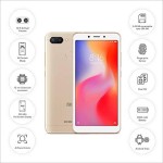 Mi Redmi 6 (Gold, 3GB RAM, 64GB Storage) refurbished