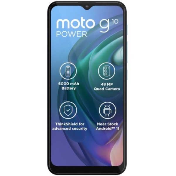 MOTOROLA G10 Power 4GB RAM 64 GB Storage Aurora Grey refurbished