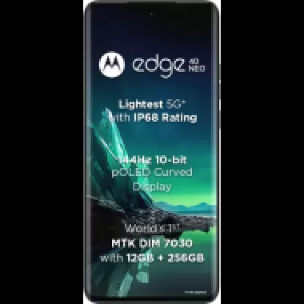 Motorola Edge 40 Neo (Black Beauty 12 GB RAM 256 GB Storage refurbished