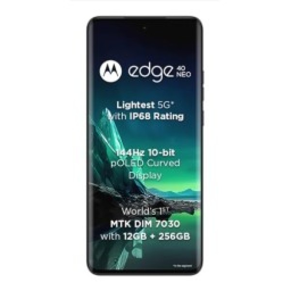 Motorola Edge 40 Neo (Black Beauty 12 GB RAM 256 GB Storage refurbished